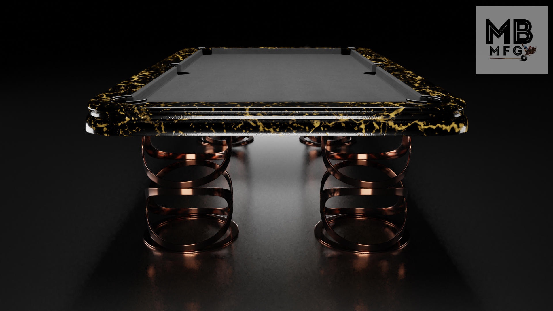 Paraiso Contemporary Pool Tables Billiards