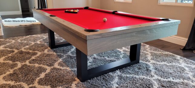 Modern Pool Table Ulises Grey - Image 2