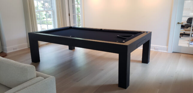 MODERN ASH BLACK II BILLIARDS TABLE - Image 4