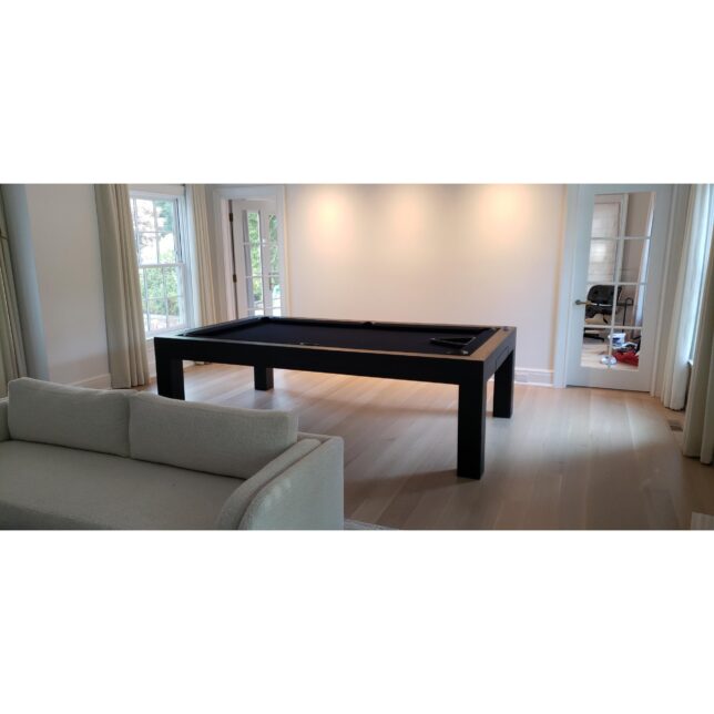 MODERN ASH BLACK II BILLIARDS TABLE - Image 9
