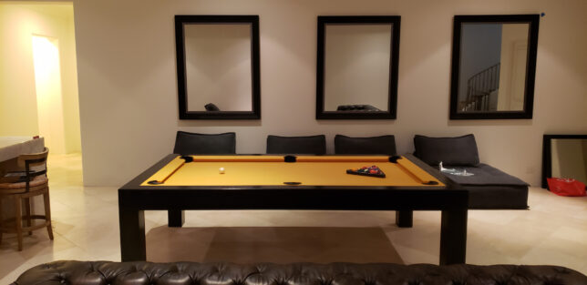 MODERN POOL TABLES ASH BLACK SATIN - Image 8
