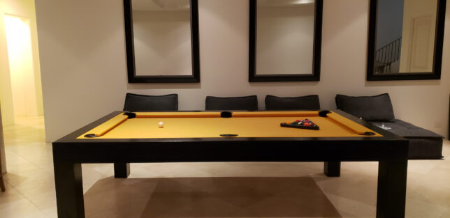 MODERN POOL TABLES ASH BLACK SATIN - Image 7