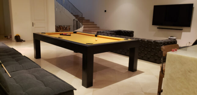 MODERN POOL TABLES ASH BLACK SATIN - Image 6