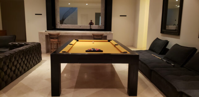 MODERN POOL TABLES ASH BLACK SATIN - Image 2