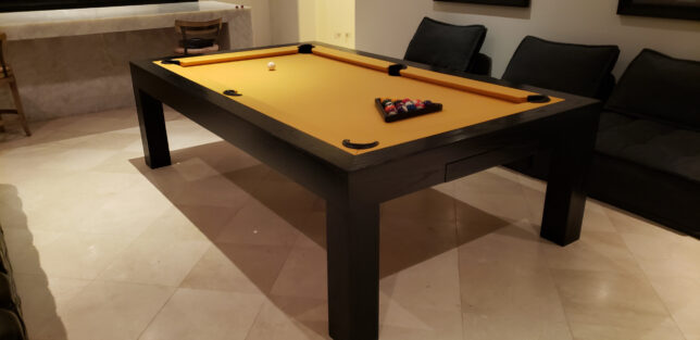 MODERN POOL TABLES ASH BLACK SATIN - Image 5