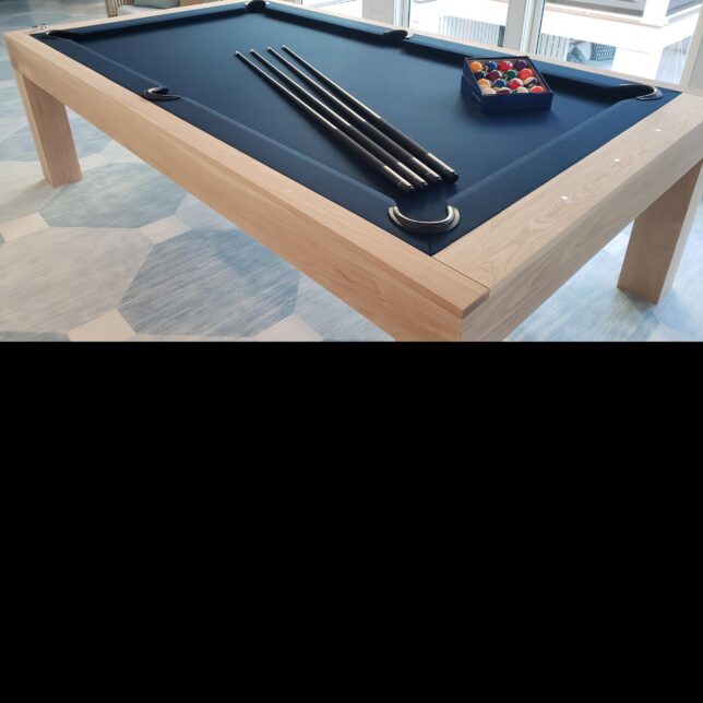 MODERN WHITE OAK RAW POOL TABLES - Image 3