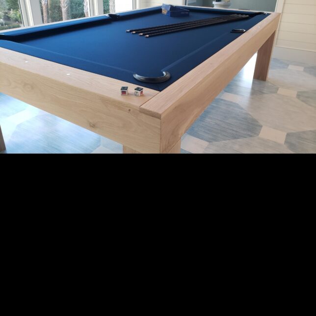 MODERN WHITE OAK RAW POOL TABLES - Image 11