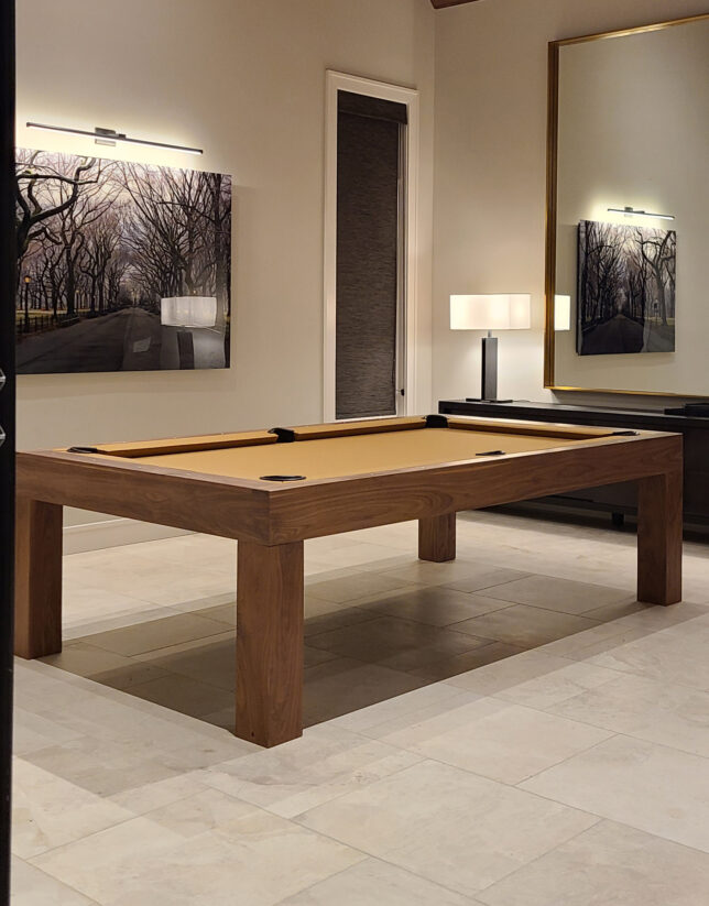 MODEL MODERN NATURAL RAW WALNUT WITH PING PONG TOP - Image 2