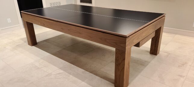MODEL MODERN NATURAL RAW WALNUT WITH PING PONG TOP - Image 3