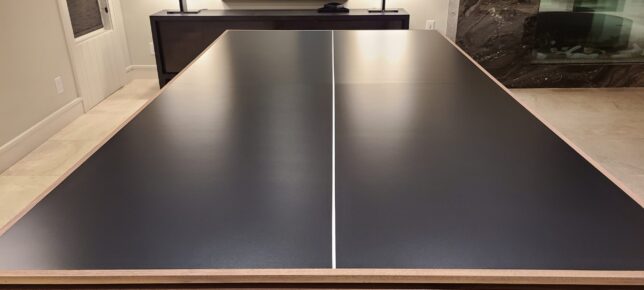 MODEL MODERN NATURAL RAW WALNUT WITH PING PONG TOP - Image 9