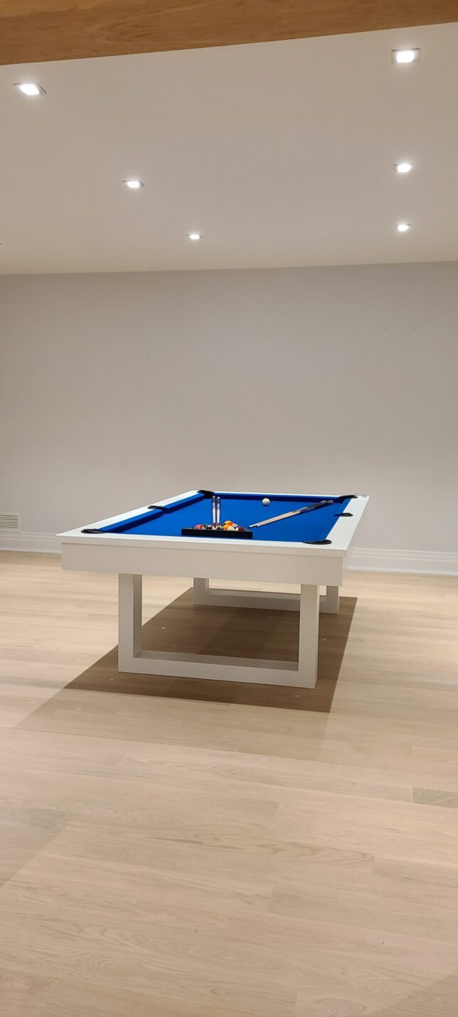 Model Concierge contemporary White  POOL TABLE - Image 2