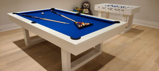 Model Concierge contemporary White  POOL TABLE - Image 5