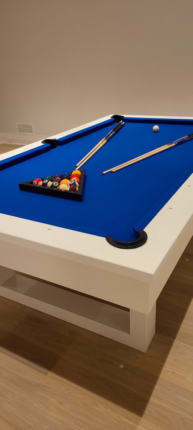 Model Concierge contemporary White  POOL TABLE - Image 4