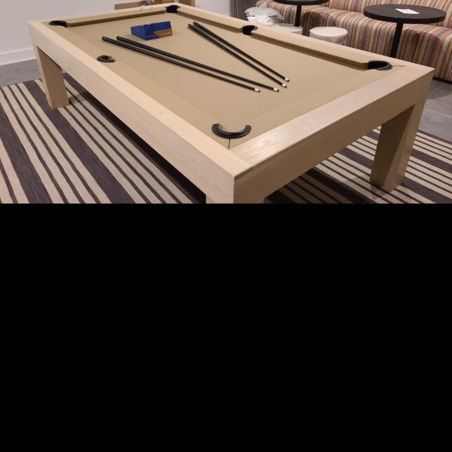 MODERN OAK BILLIARDS TABLE - Image 5