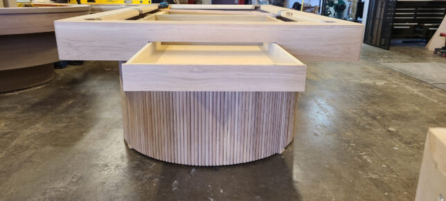 MODEL MODERN POOL TABLE FINNLEY RIFT WHITE OAK COMING SOON - Image 3