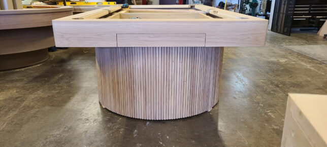 MODEL MODERN POOL TABLE FINNLEY RIFT WHITE OAK COMING SOON - Image 2