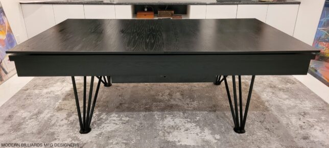 MODERN POOL TABLE, DAUPHINE STEEL - Image 8