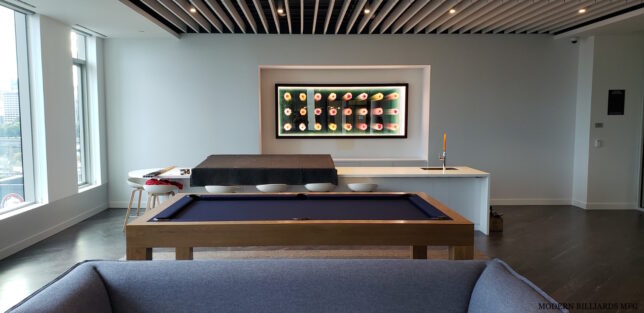Modern Teak Stain Pool Table (Copy) (Copy) - Image 3