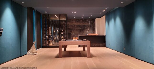 MODERN POOL TABLE, MODERN WALNUT NATURAL - Image 2