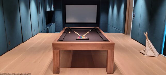 MODERN POOL TABLE, MODERN WALNUT NATURAL - Image 3