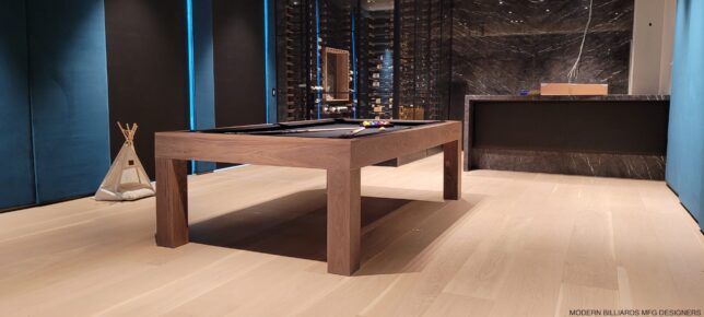 MODERN POOL TABLE, MODERN WALNUT NATURAL - Image 7