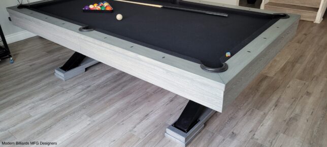 Modern Pool Table Modern X - Image 2