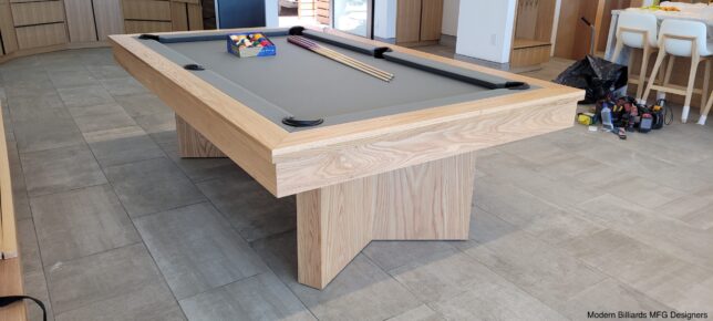 Modern Pool Tables Infinity Red Oak - Image 5