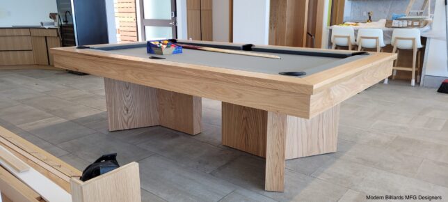 Modern Pool Tables Infinity Red Oak