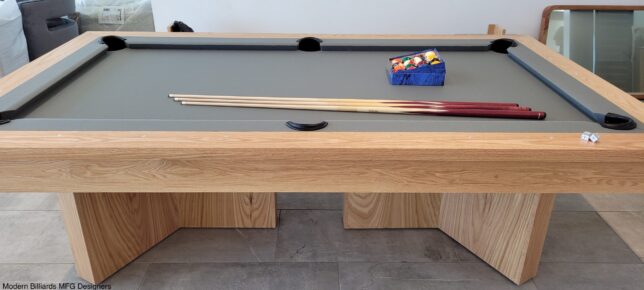 Modern Pool Tables Infinity Red Oak - Image 2