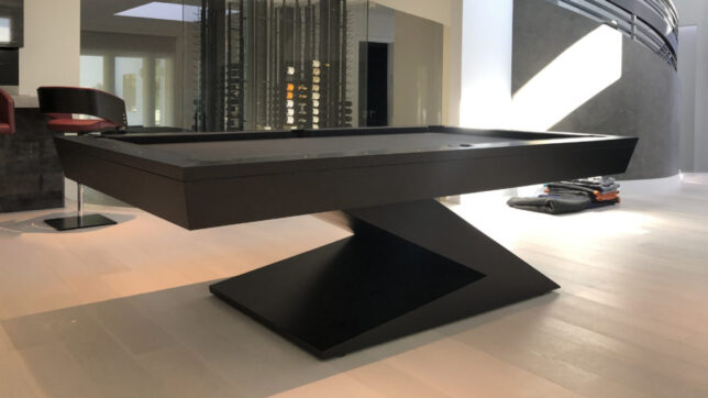 Black Onyx Contemporary Pool Table - Image 2
