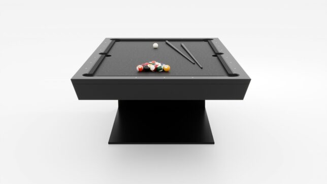 Black Onyx Contemporary Pool Table - Image 3