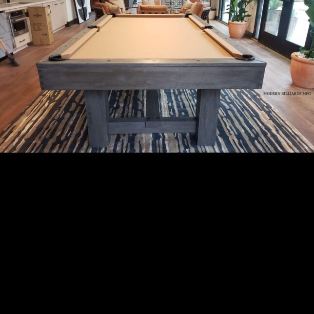 Modern Tahoe Grey Pool Table - Image 2