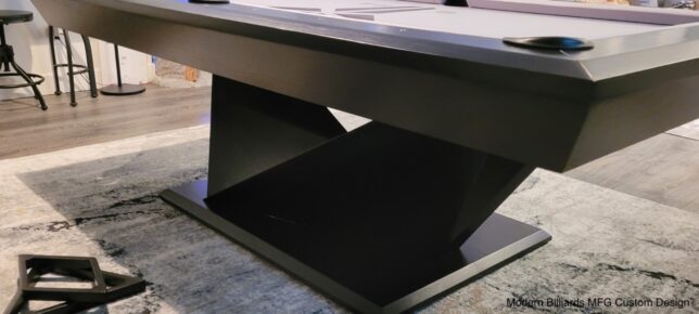 Modern Pool Table Origami Black - Image 6