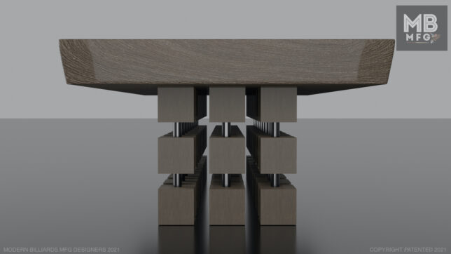 Cubic Contemporary Pool Table Billiards