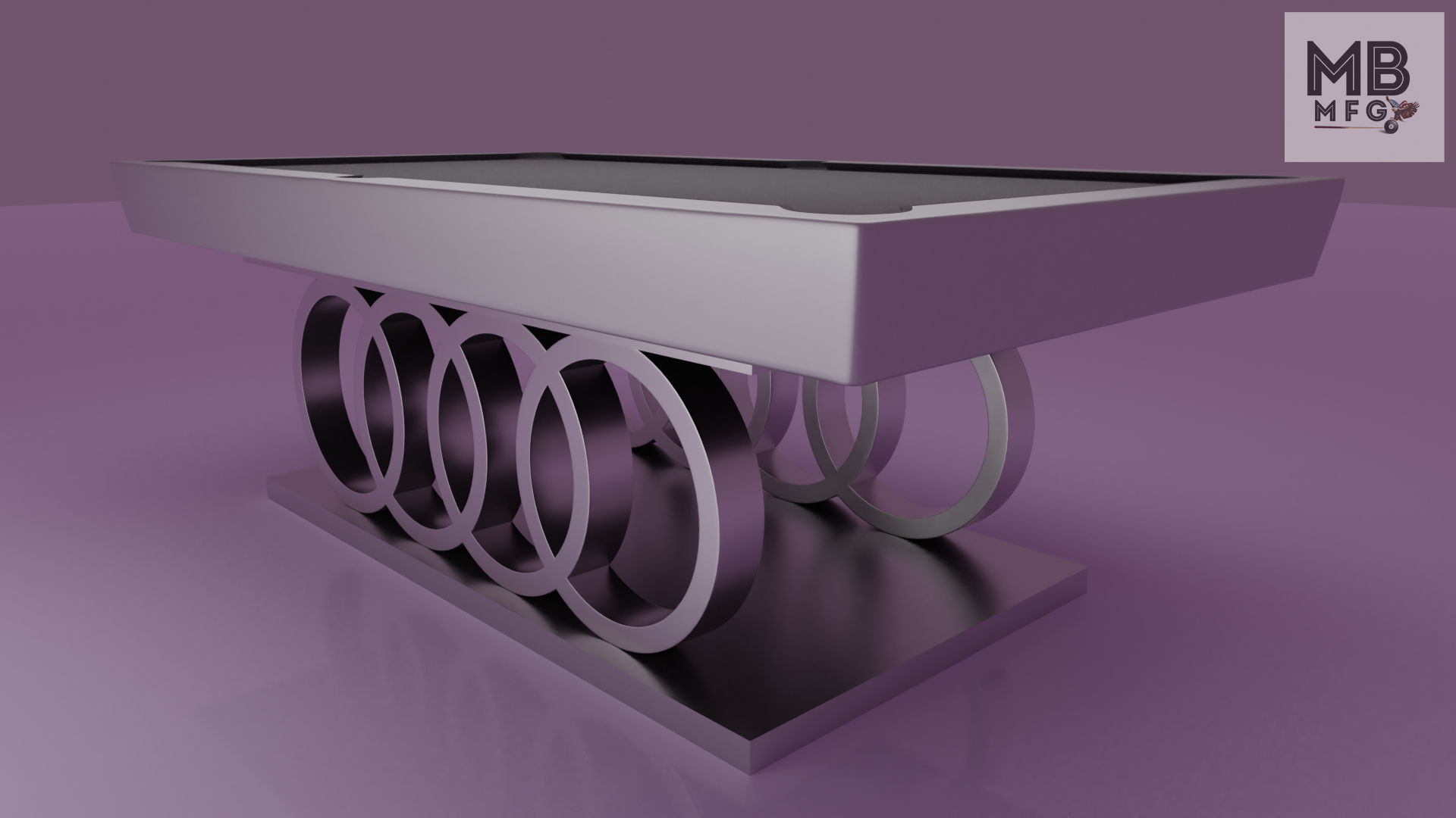 Astasia Contemporary Pool Table Billiards - Image 2