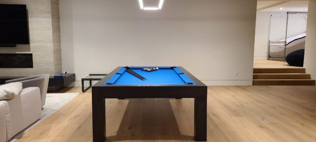 modern pool tables, custom pool tables, american made billiards mfg