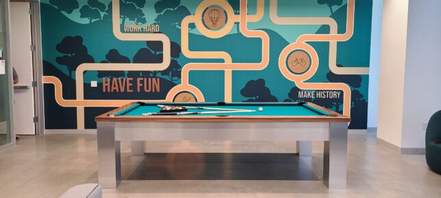 modern pool tables, custom pool tables, american made billiards mfg