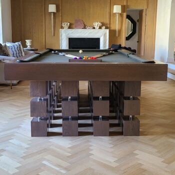 modern pool tables, custom pool tables, american made billiards mfg